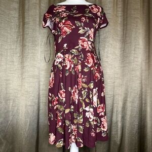 Kaileigh x Stitch Fix Floral Fit and Flare Dress